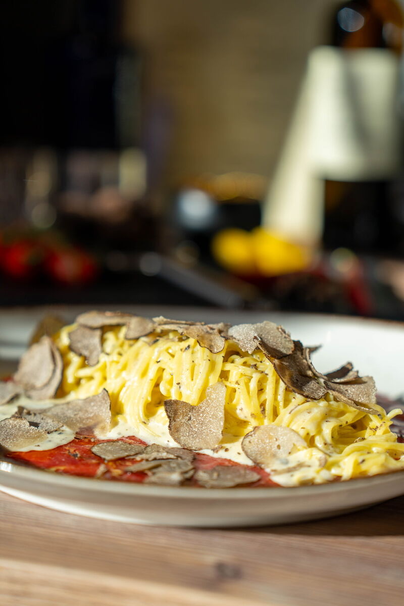 Tagliarini Tartufo I Black Angus Carpaccio