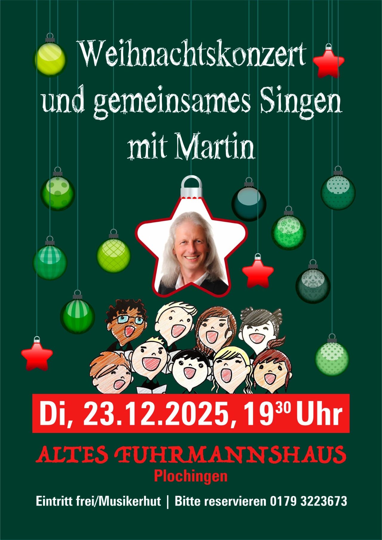 Am Dienstag 23.12.25, ab 19:30 Uhr - Martin`s Night