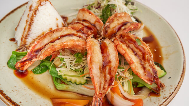 Black Tiger Großgarnellen Teriyaki Special