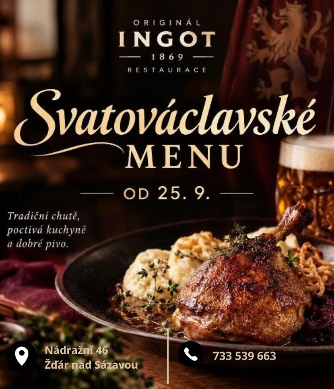 SVATOVÁCLAVSKÉ MENU