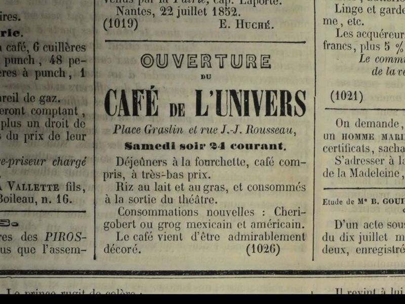 Ouverture du 24 Juillet 1852