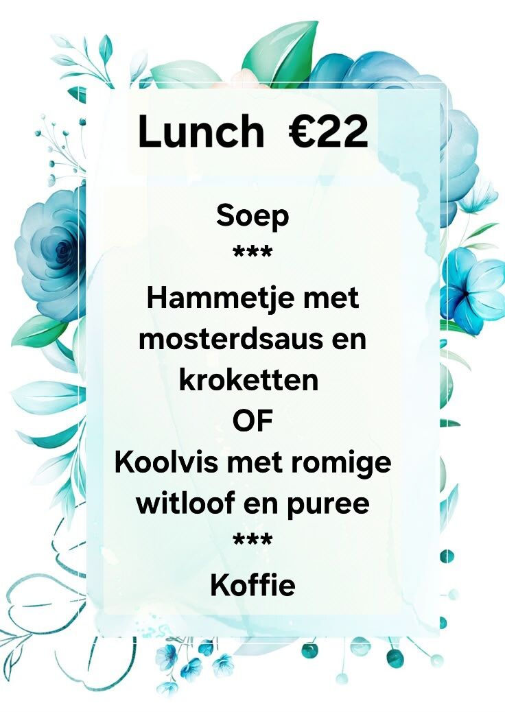 Lunch van 15 april tem 19 april