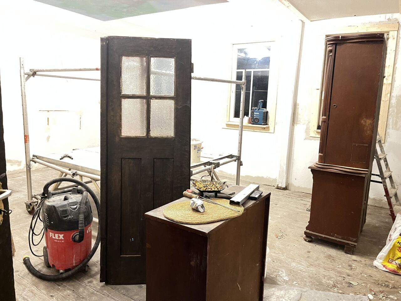 Anfang der Renovierung