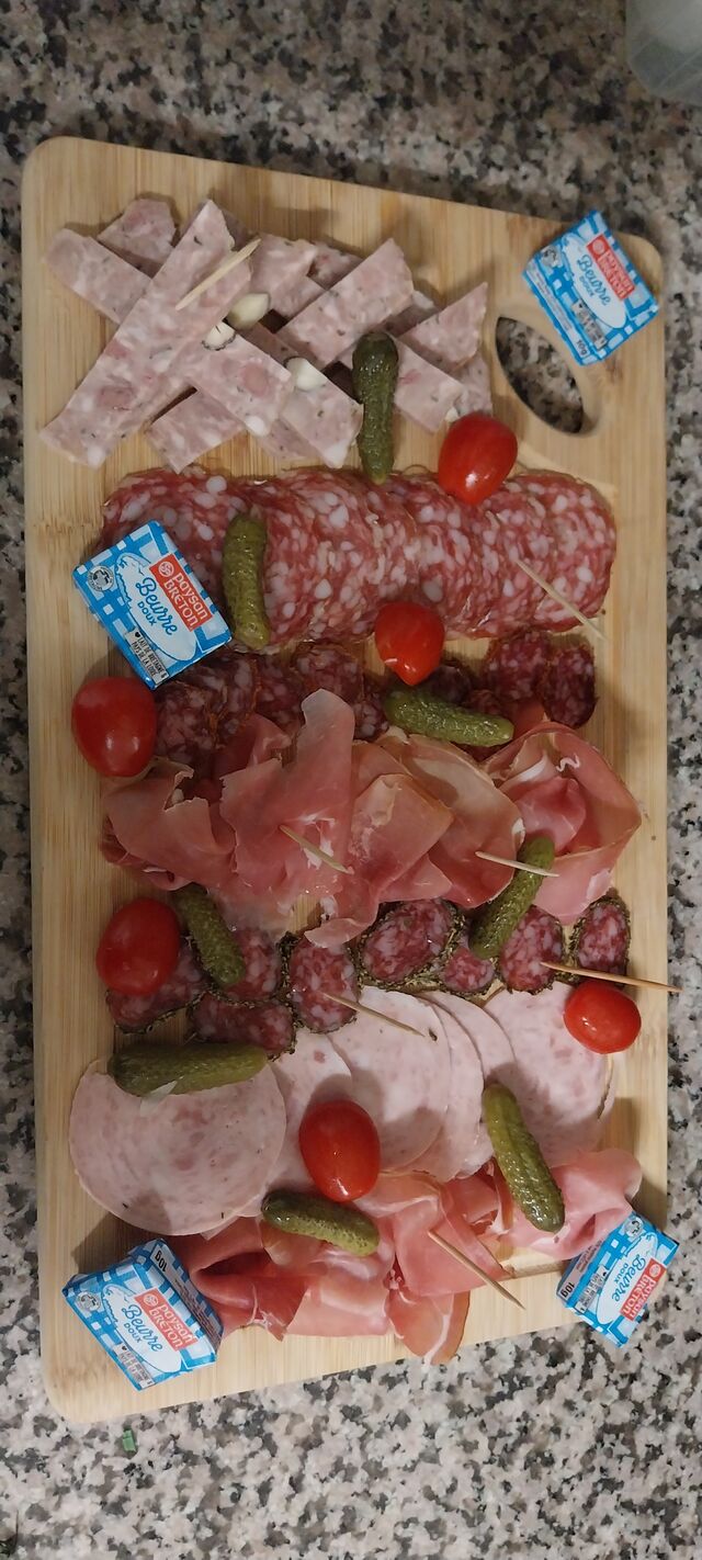 Planche charcuterie