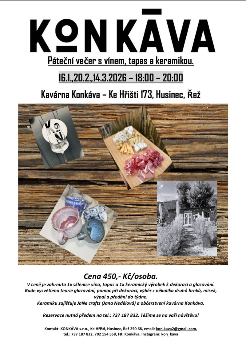 Keramika - víno&tapas