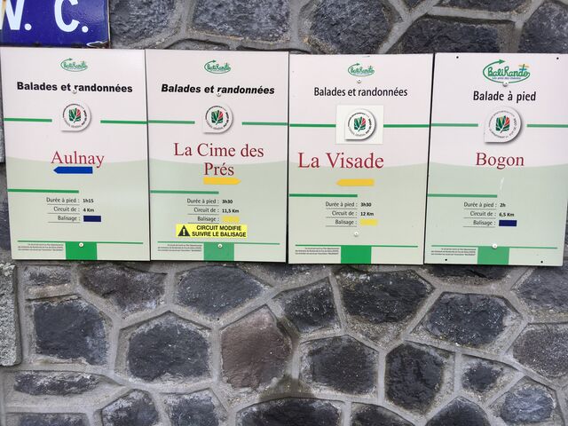 Randonnées au départ de la maison