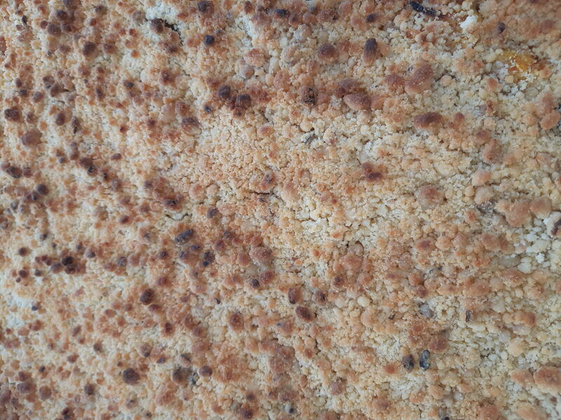 crumble aux butternut et panais 