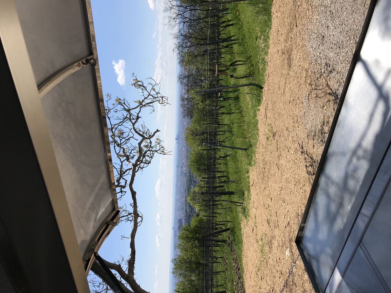 Die Aussicht am Himmel