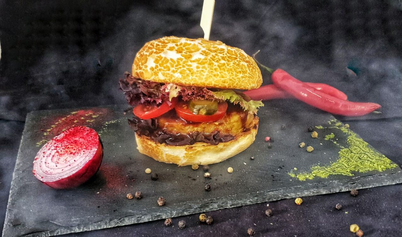Jack Daniel's burger