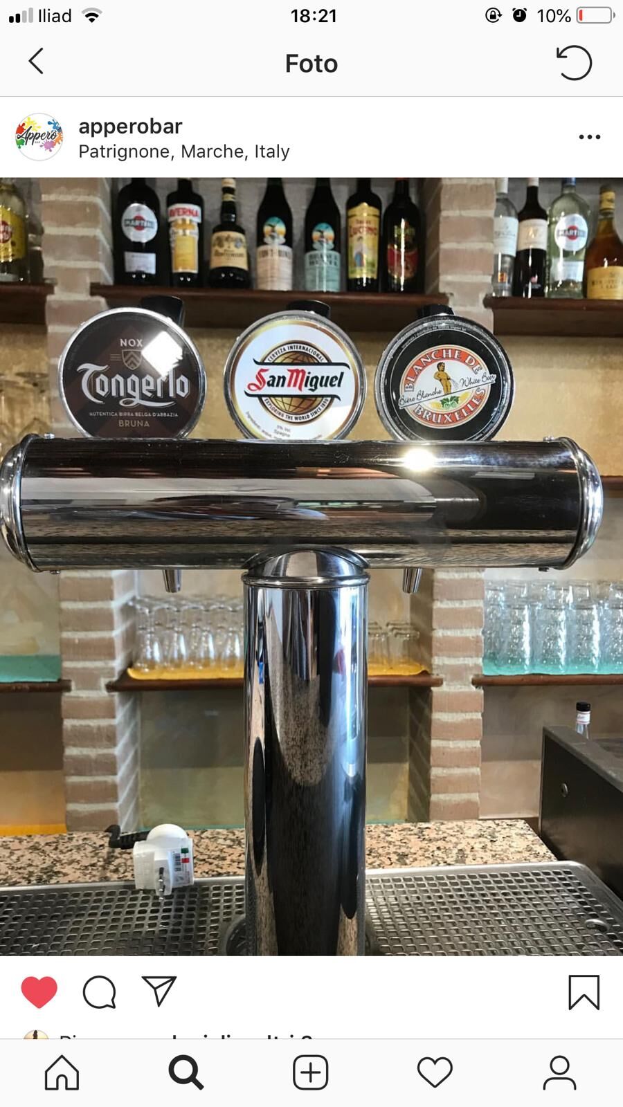 le nostre birre alla spina