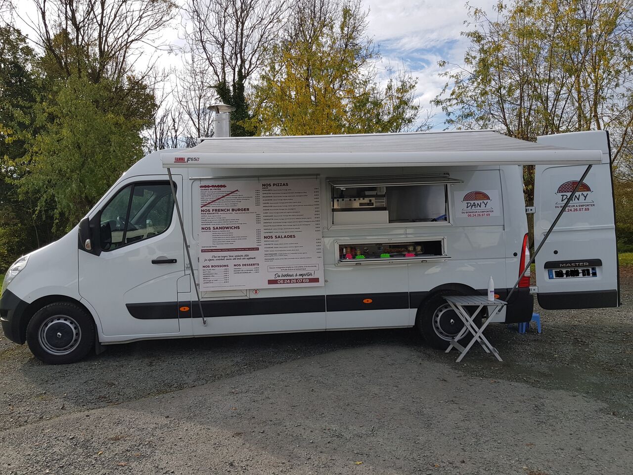 Heureux de vous accueillir a notre food-truck.
