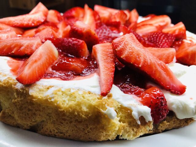 Gâteau aux fraise 