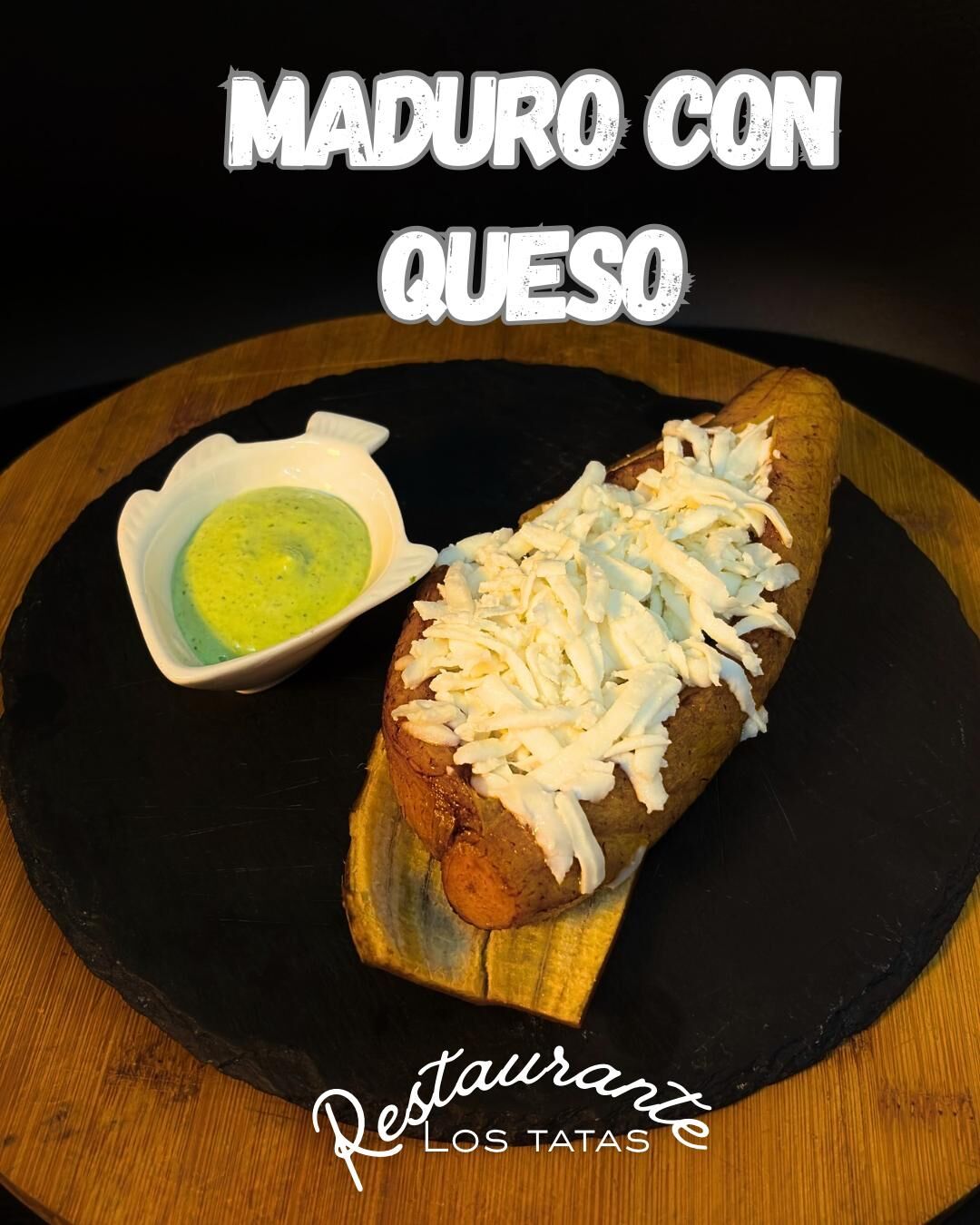 MADURO CON QUESO