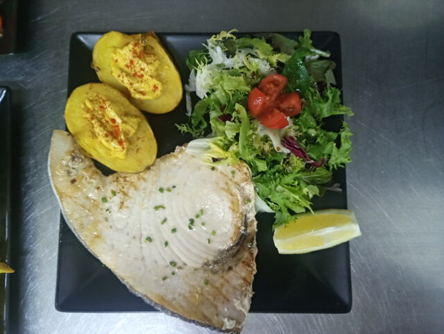 PEZ ESPADA A LA PLANCHA!