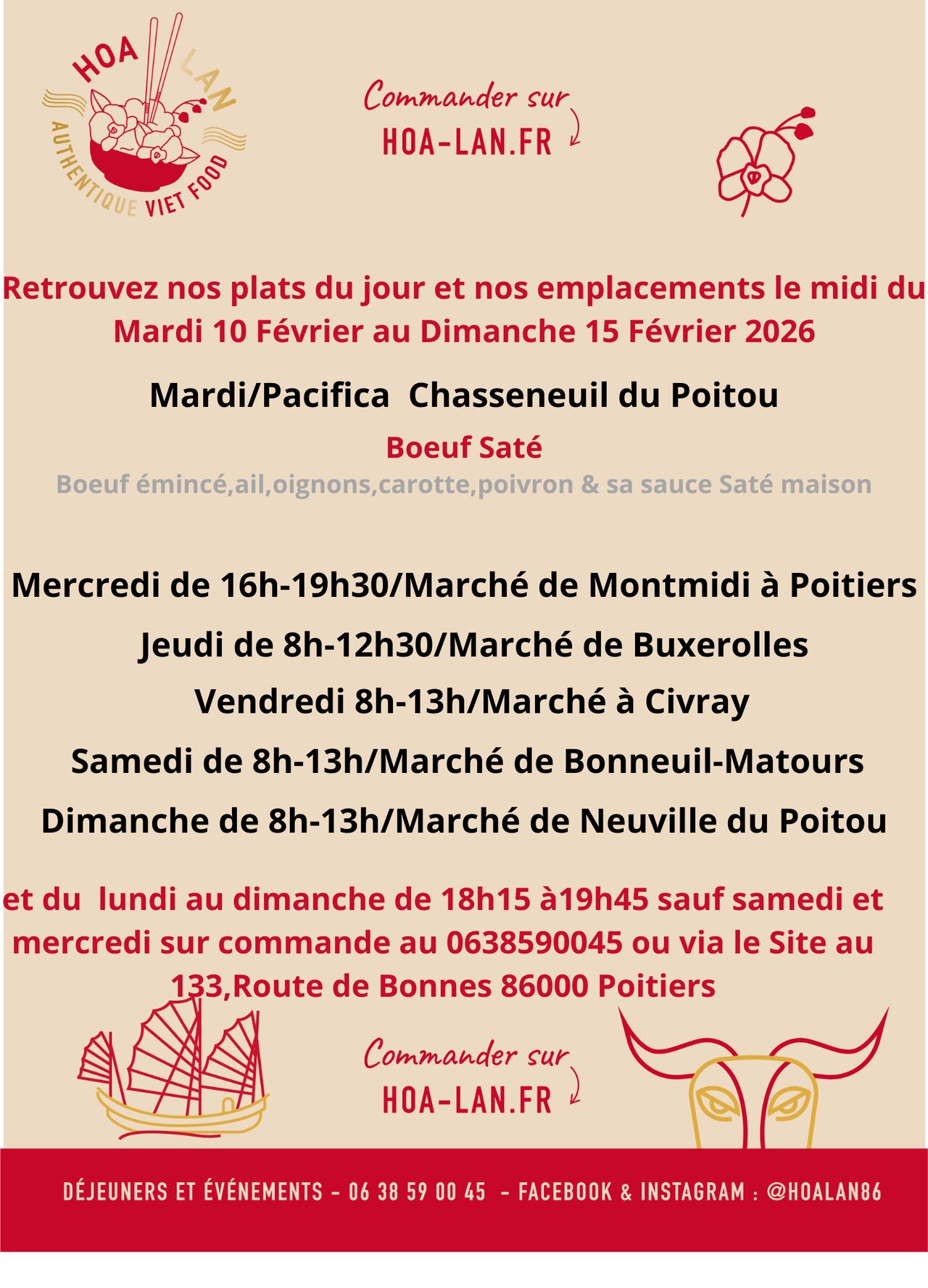 Semaine du 10 au 15 Février 2026