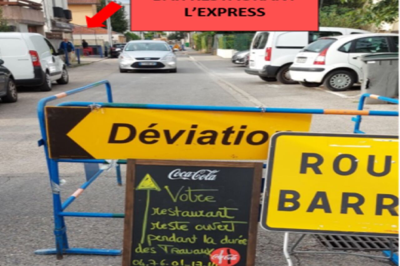 TRAVAUX : ON RESTE OUVERT !!