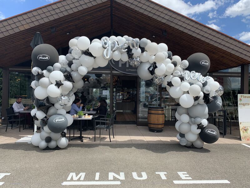Notre entrée pendant l'ouverture.