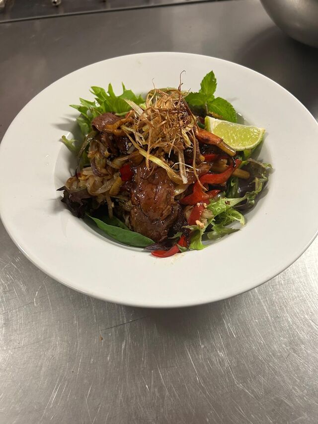 Pad thaï magret du Chef Namtha