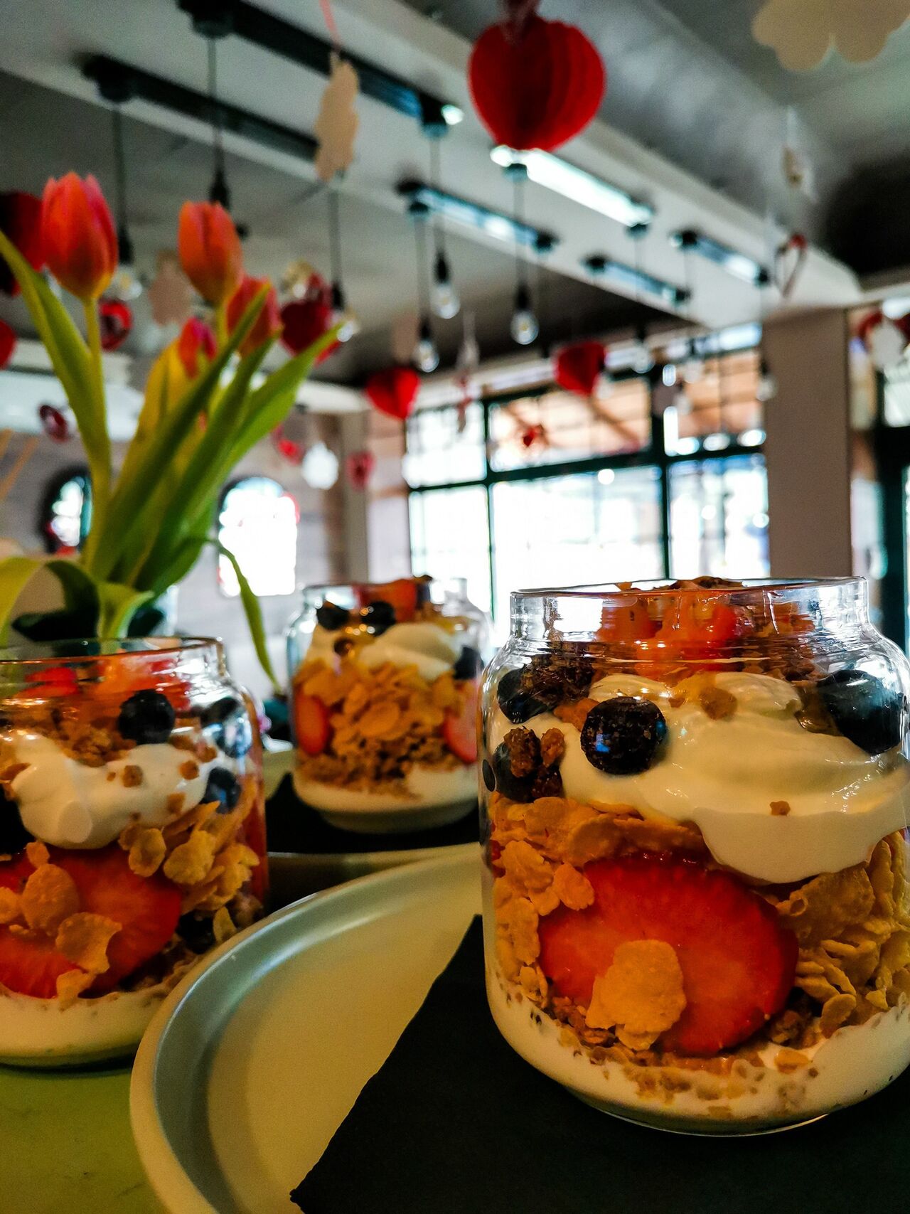 Un desert sănătos pentru un început de zi minunat! 🍓