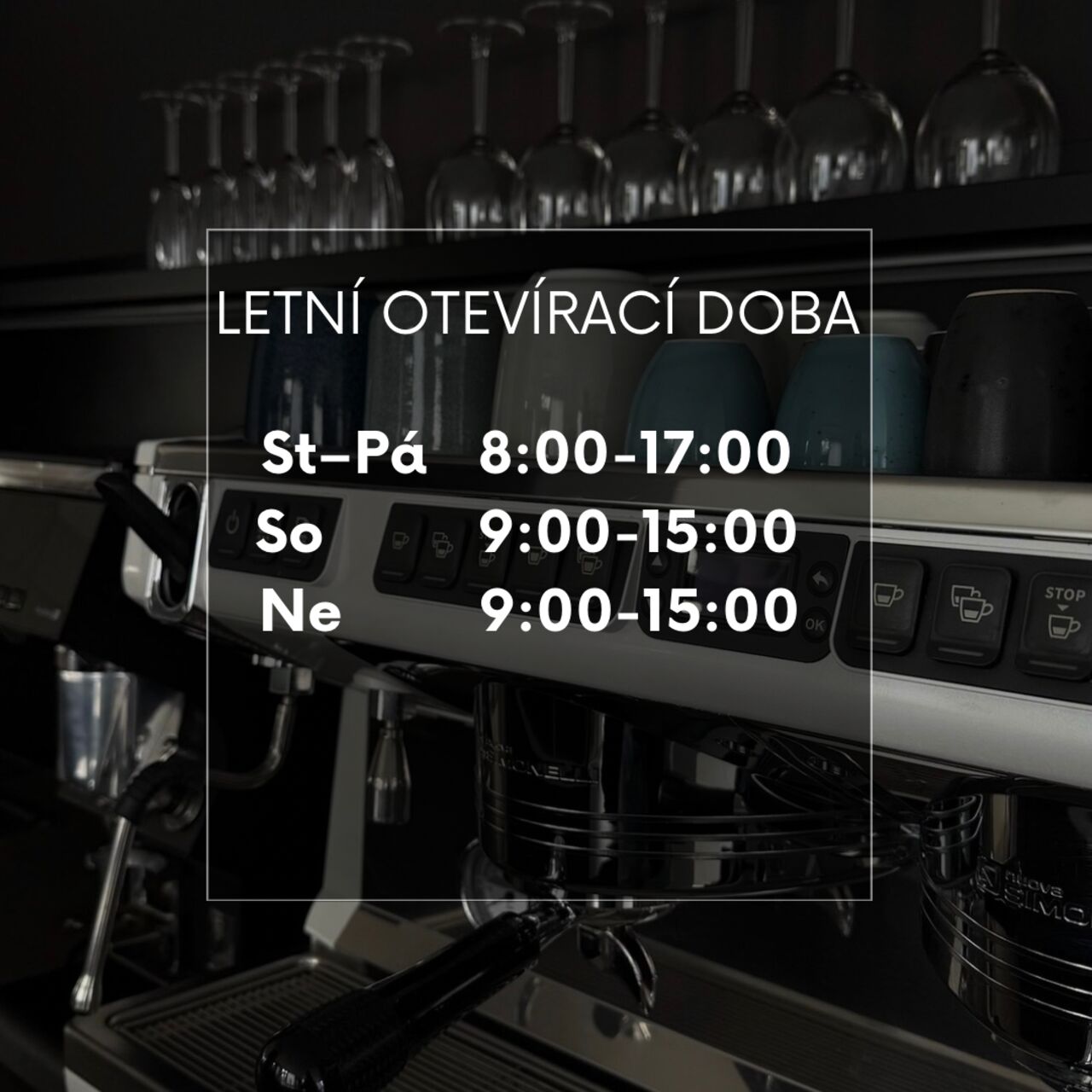 LETNÍ OTEVÍRACÍ DOBA