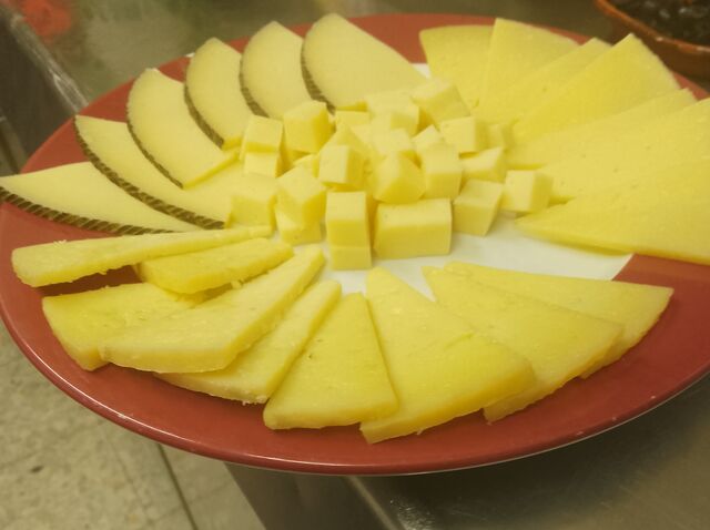 Plato de quesos