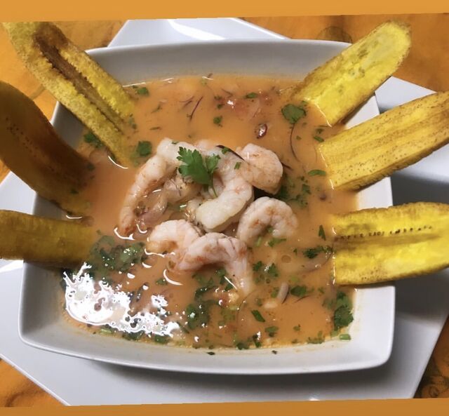 Ceviche de gambas