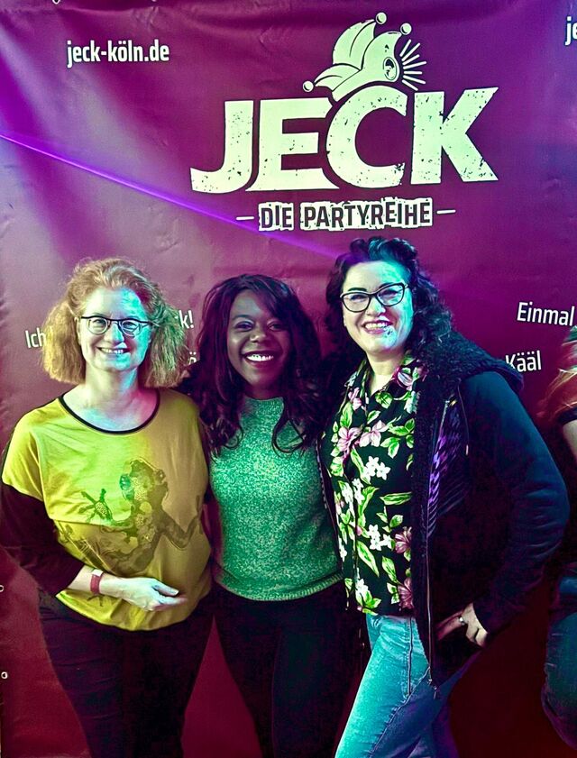 wie immer bunt gemischte Gäste