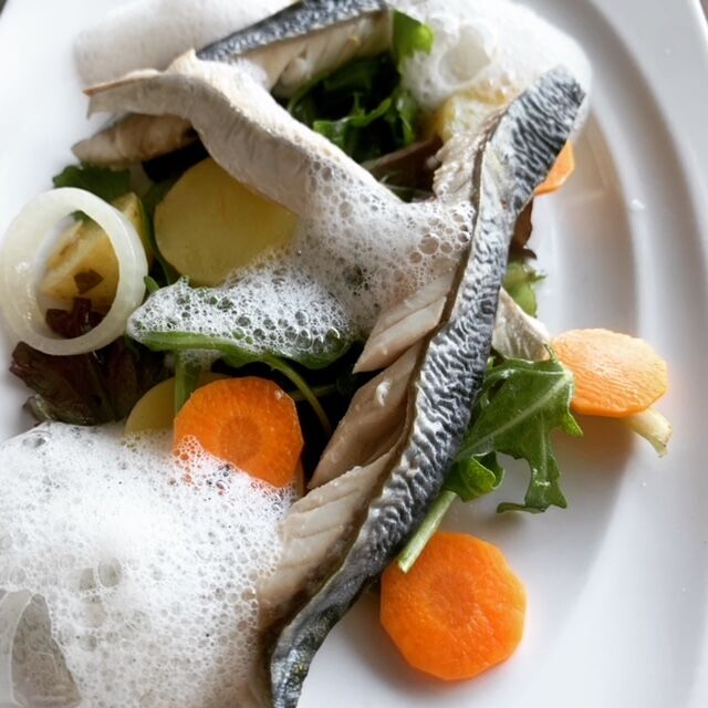 Filets de maquereaux rôtis