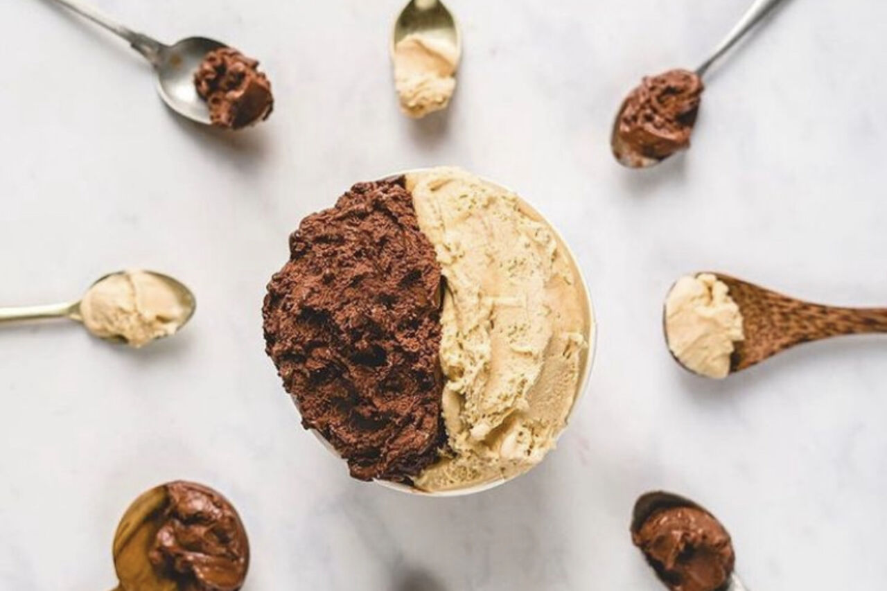 Dégustation de glaces à l'aveugle