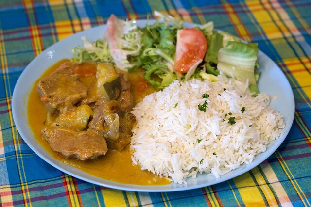 Colombo de Veau à l'Antillaise