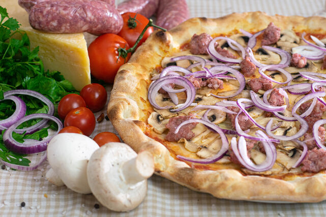 Pizza Boscaiola