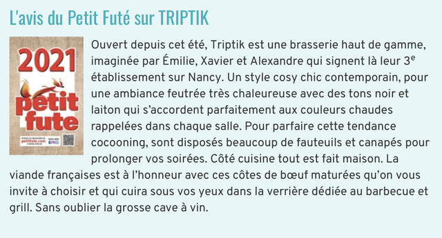 Article sur le petit futé 