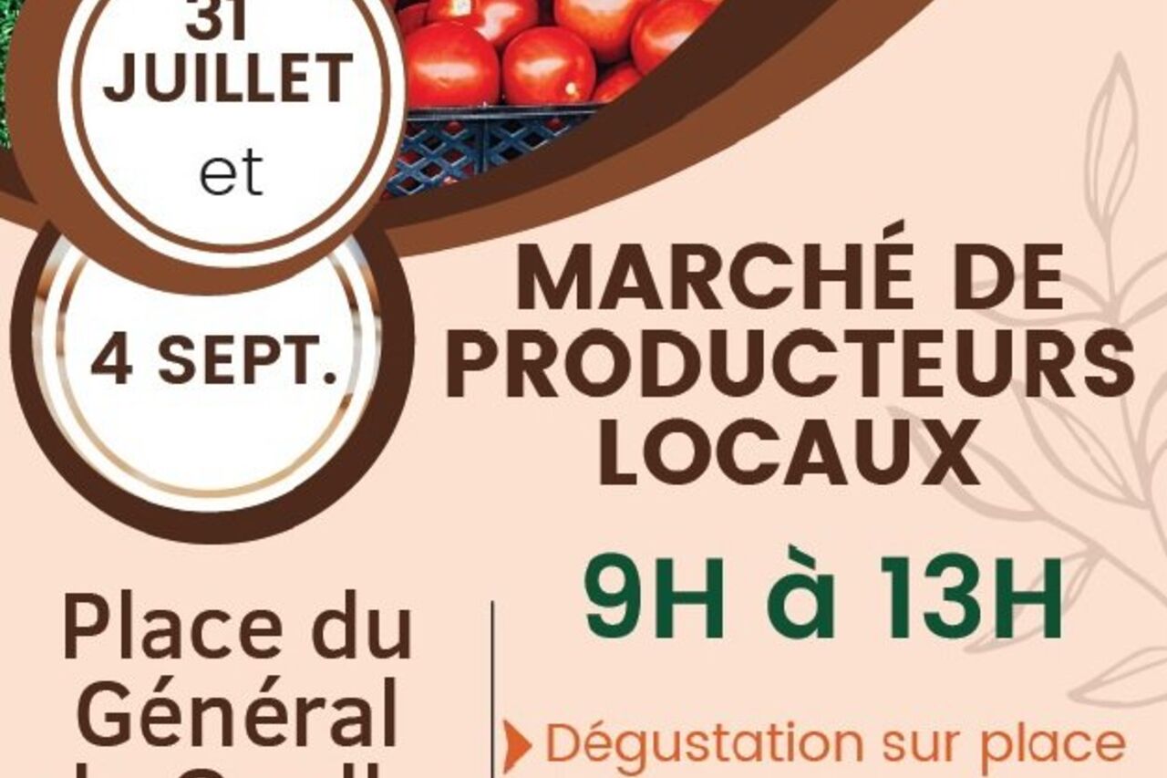 MARCHE producteur locaux LANGUIDIC