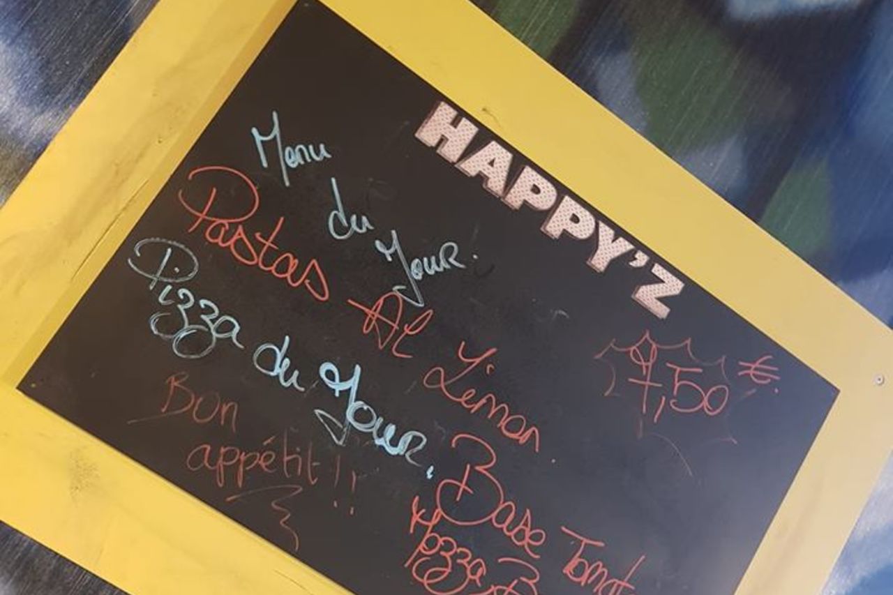 Ce midi au menu de votre restaurant Happy’z