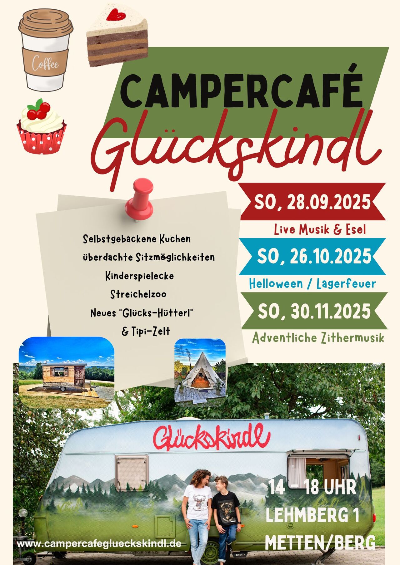 Termine Hofcafé Herbst 2025