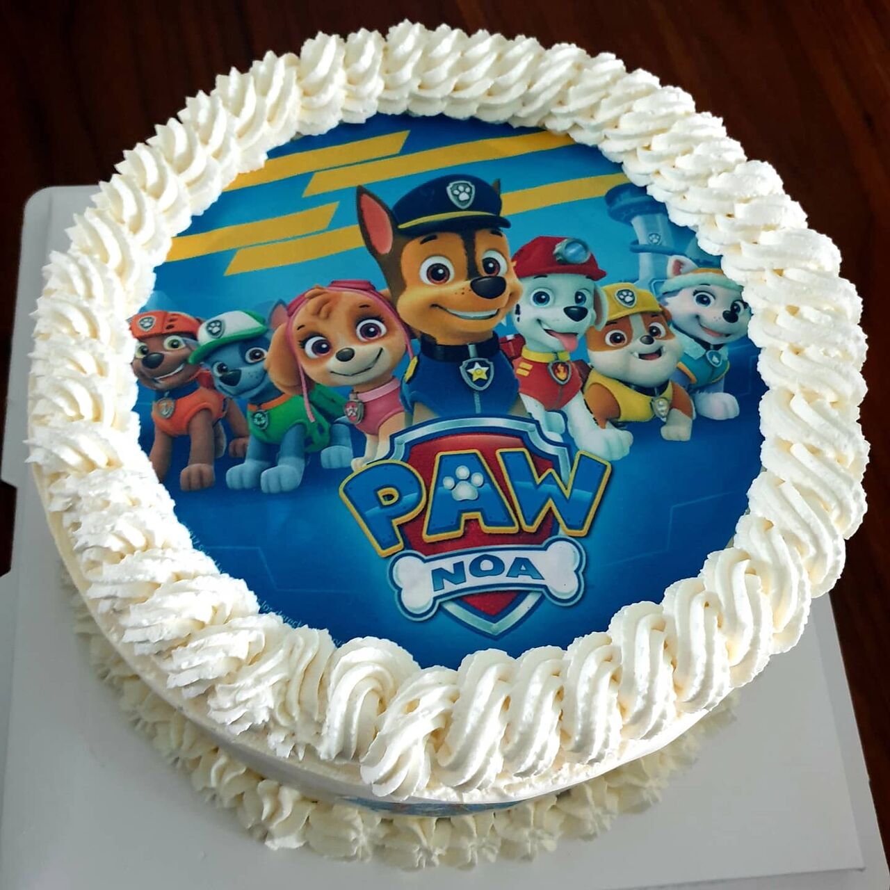 Gâteau anniversaire personnalisé 