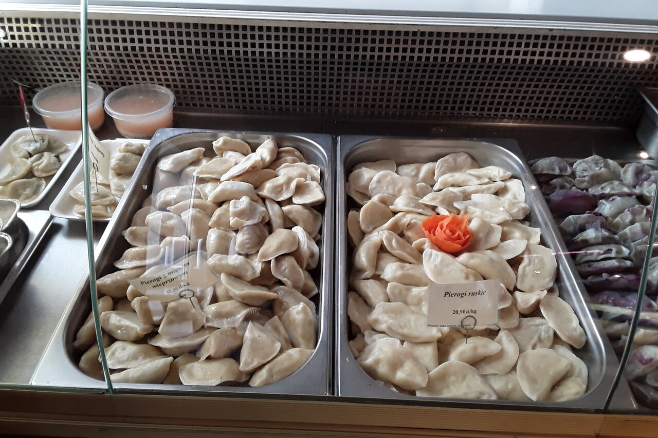 Pierogi domowej roboty.