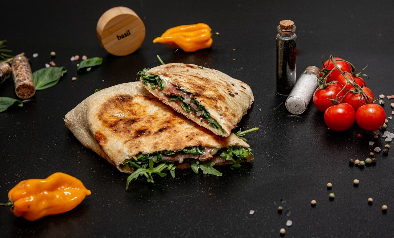 Panino con prosciutto crudo