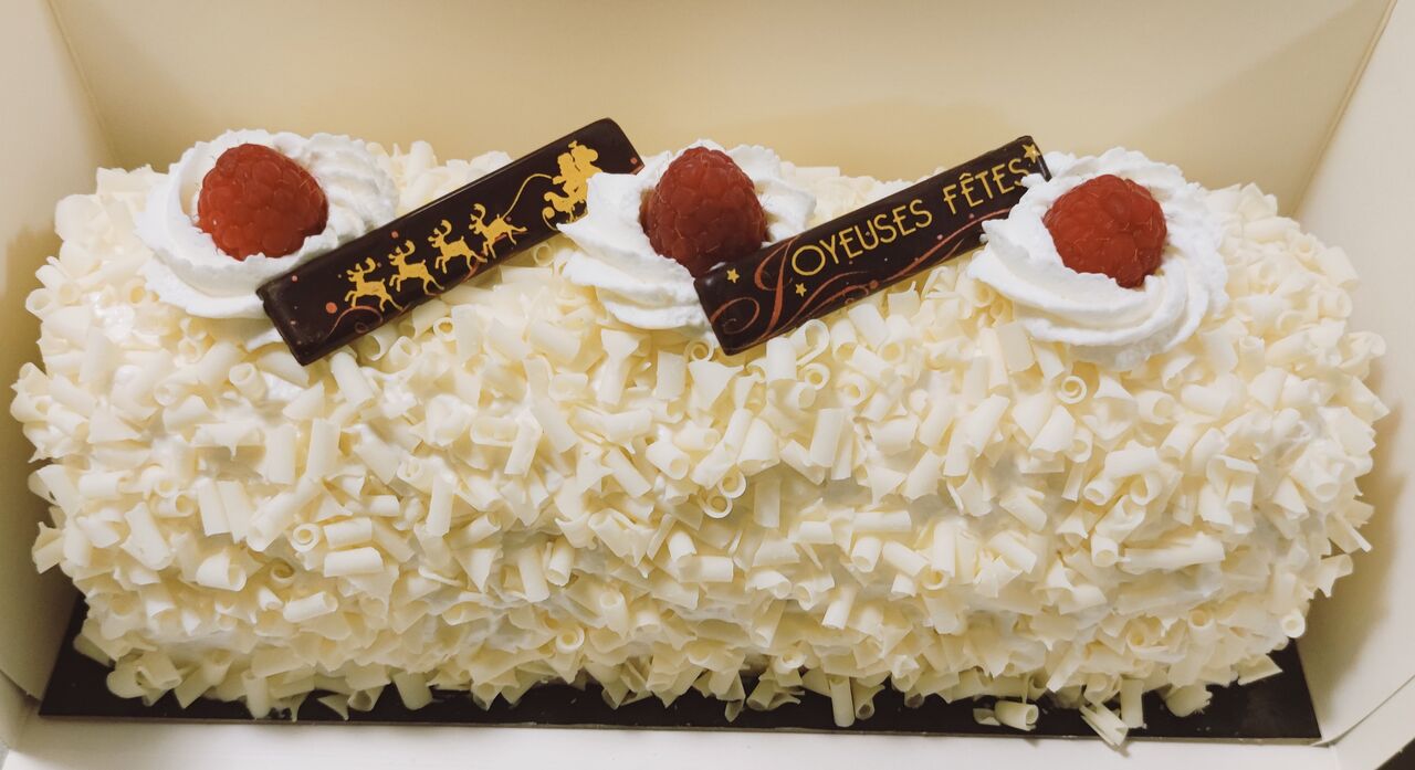 Bûche Edelweiss