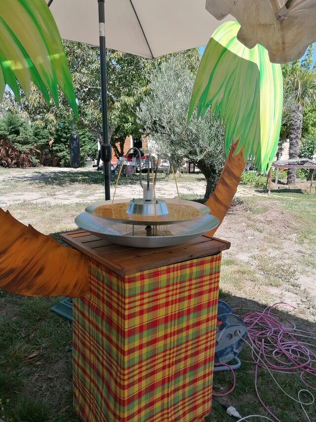 Anniversaire avec punch fait par nos soins 