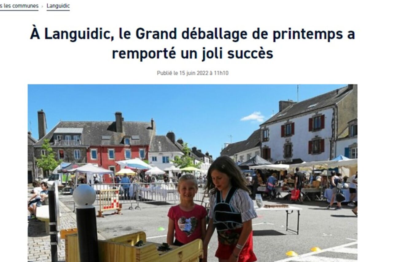 Participation au Grand déballage