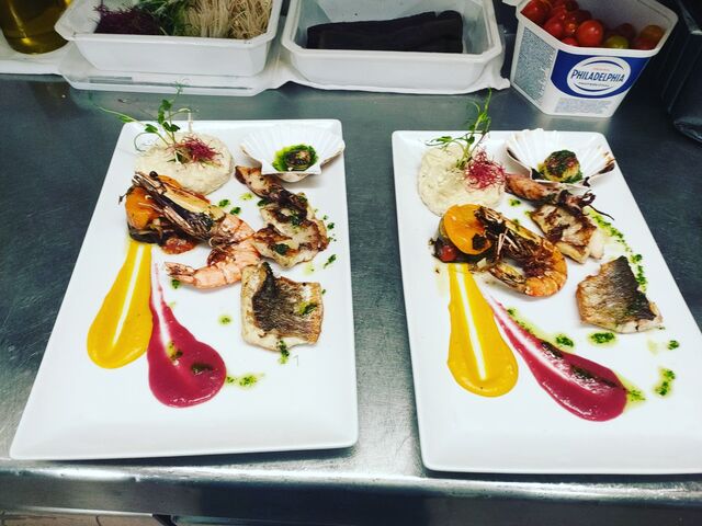 Parillada de Poissons Grillés 