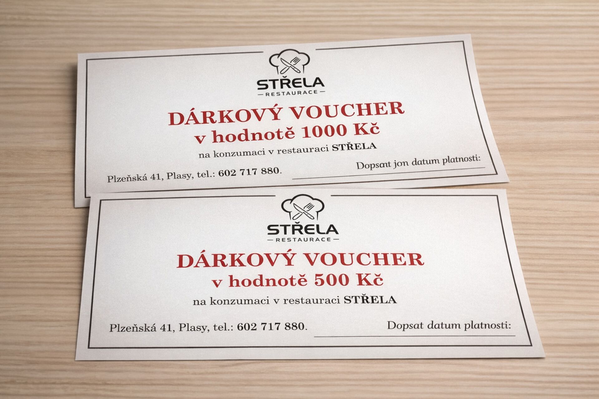 Dárkový Voucher