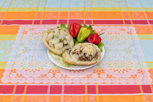 Christophine Vegetarienne ou Viande haché