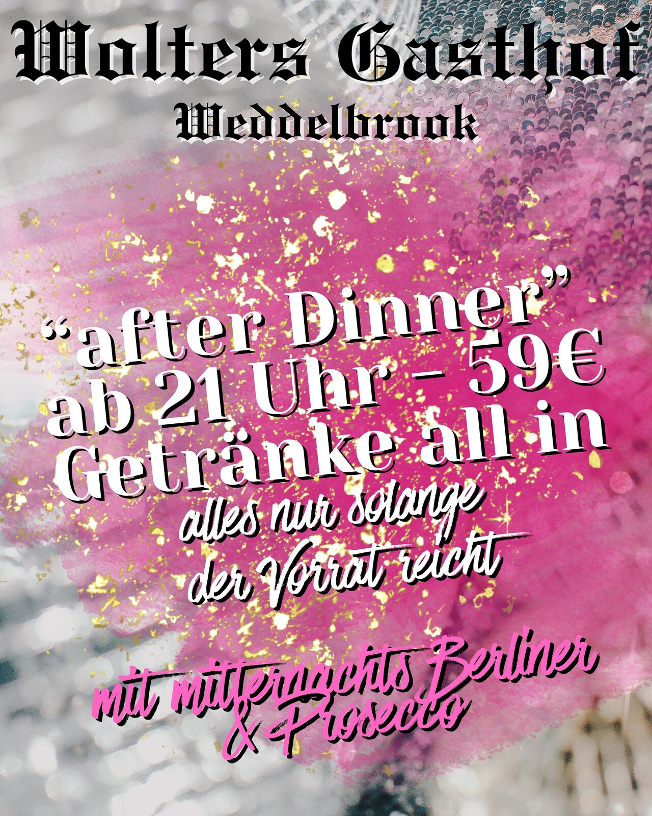 After Dinner Silvester Party 2025 / 2026