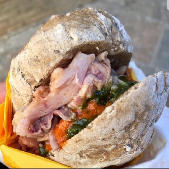 Panino con lampredotto