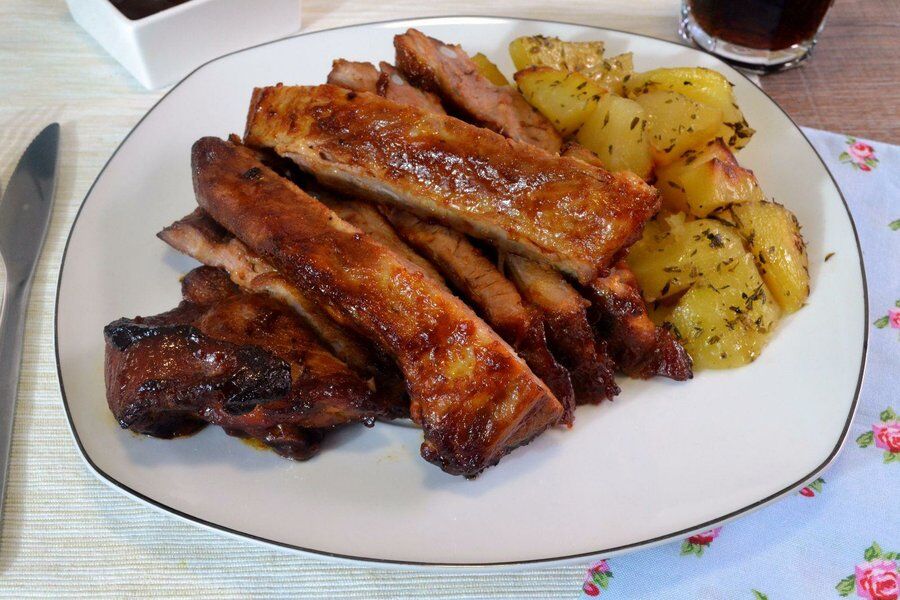 Costillas al horno, ven a probarlas 
