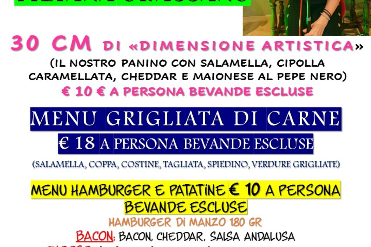 SABATO 2 LUGLIO - MUSICA E KARAOKE CON TIZIANA