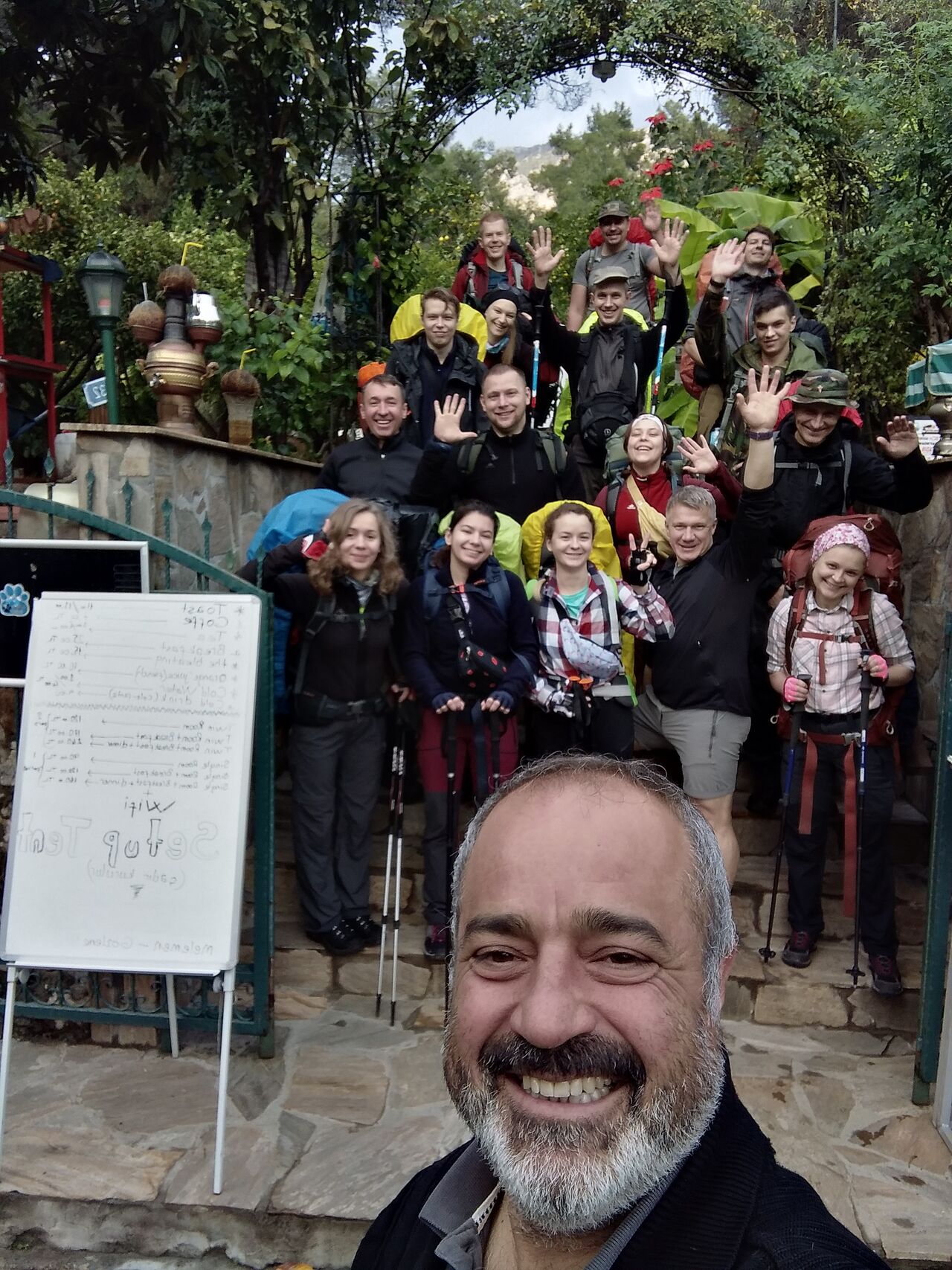 Rus yürüyüş grubu 