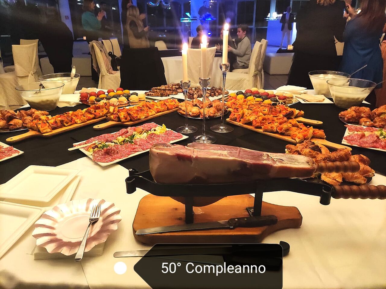 Buffet salato 50°Compleanno